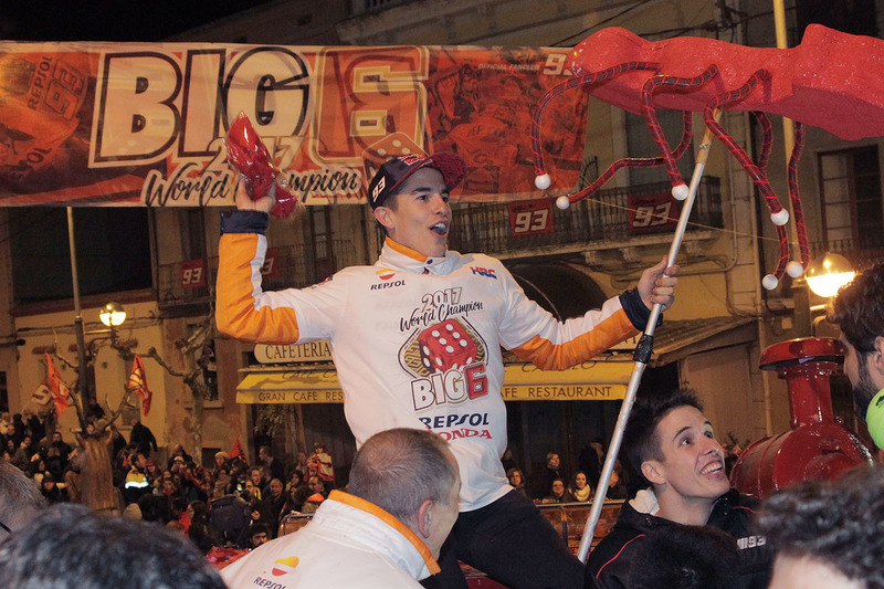 2017 champion Marc Marquez, Repsol Honda Team