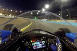 Scott Dixon, Chip Ganassi Racing Honda, yeni aeroscreen'i test ediyor