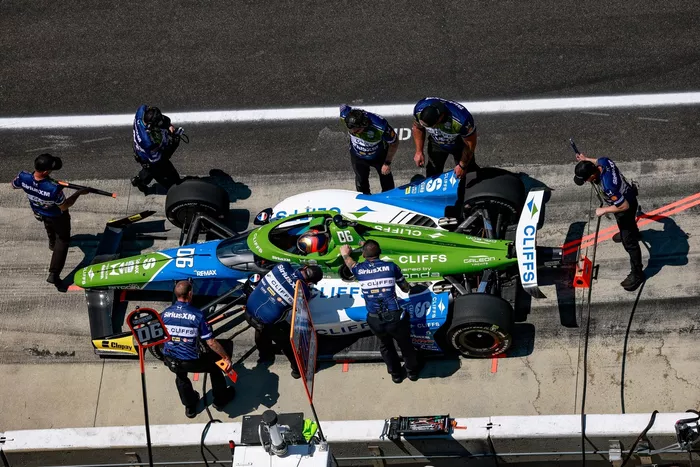  Helio Castroneves , Meyer Shank Racing w/Curb Agajanian Honda