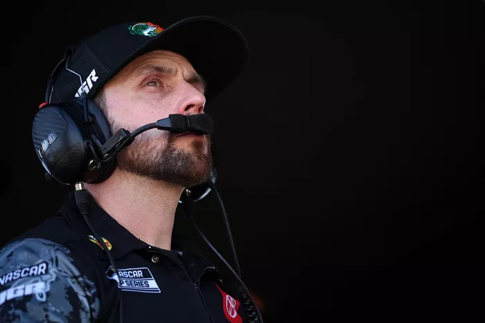 Crew chief James Small