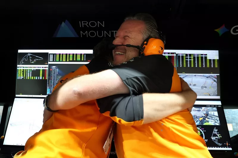 Andrea Stella, McLaren, Zak Brown, McLaren