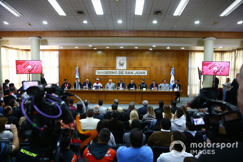 San Juan persconferentie