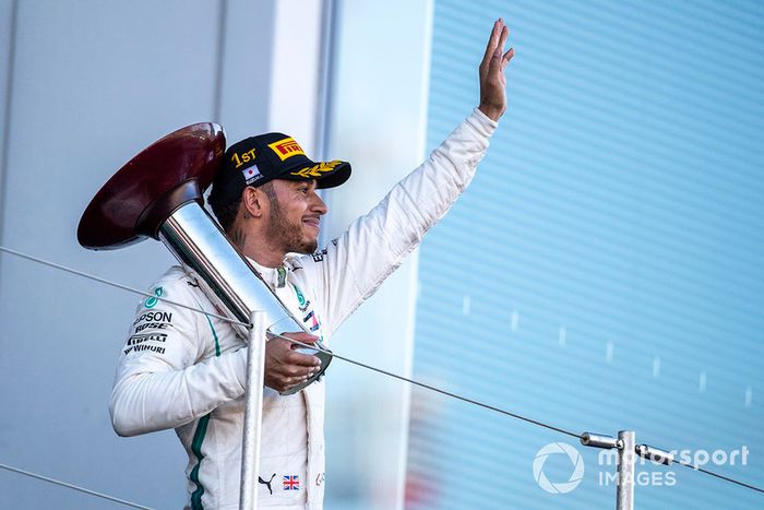 Lewis Hamilton, Mercedes AMG F1 celebra