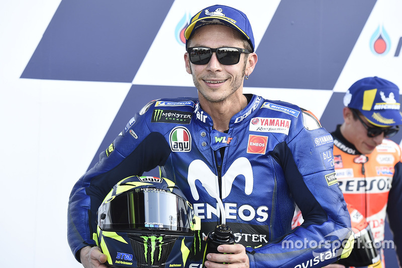 Valentino Rossi, Yamaha Factory Racing second place qualifying