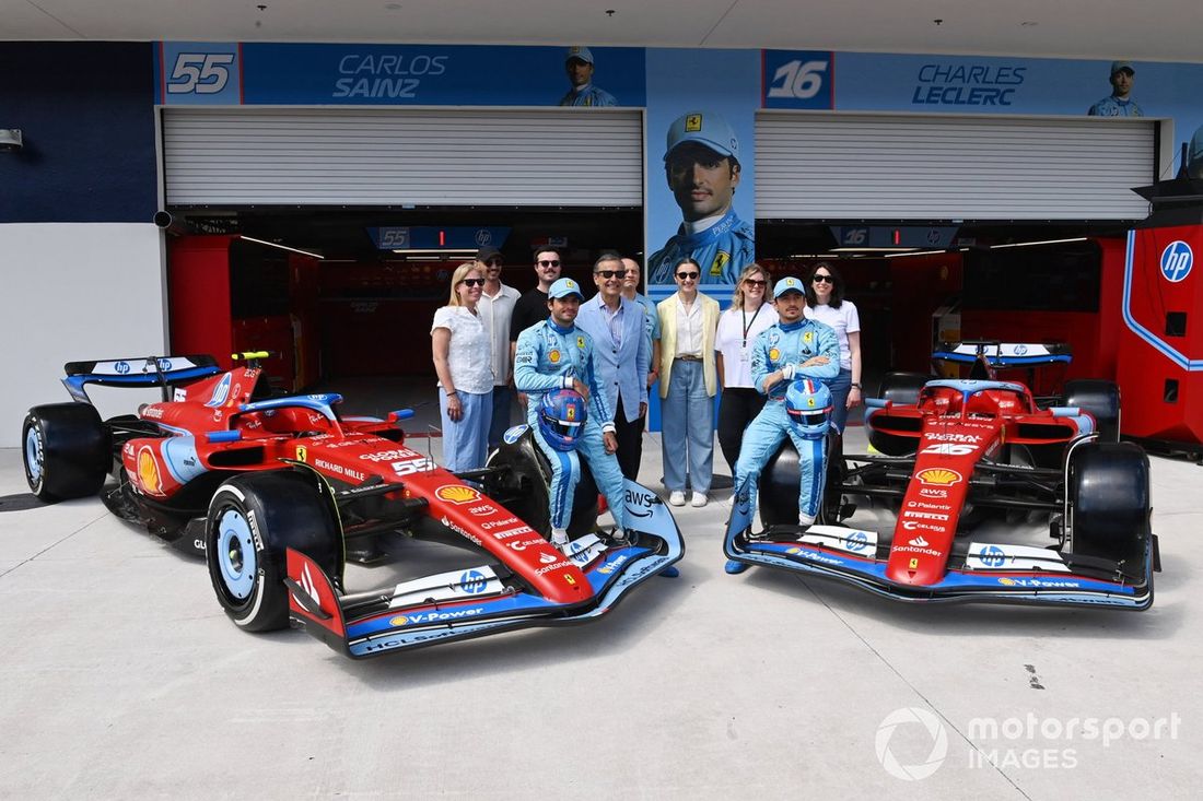 Carlos Sainz, Scuderia Ferrari, Charles Leclerc