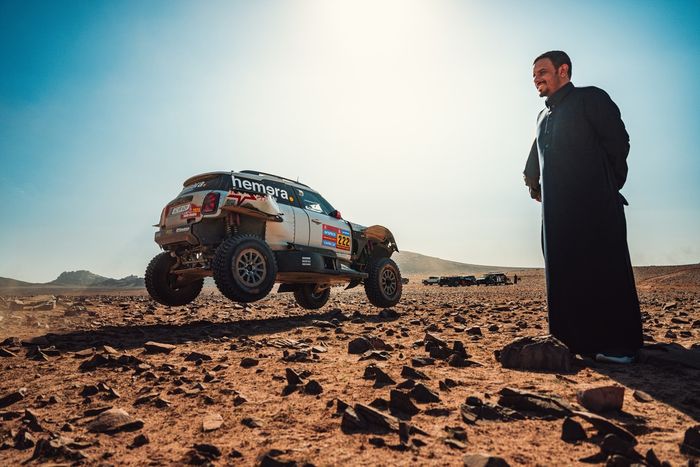 #222 X-Raid Mini JCW Team Mini: Guillaume De Mevius, Mathieu Baumel