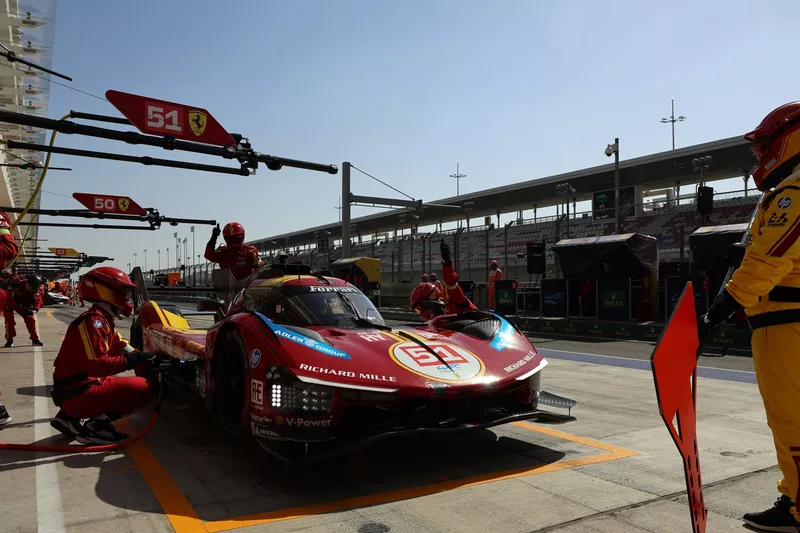 #51 AF Corse Ferrari 499P : Alessandro Pier Guidi, James Calado, Antonio Giovinazzi