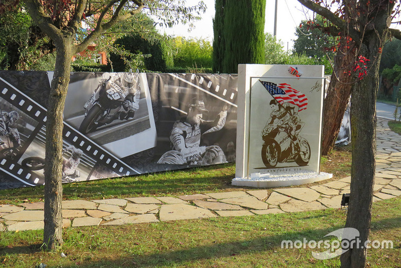 Het Nicky Hayden Memorial-monument
