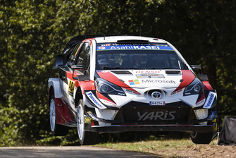 Ott Tanak, Martin Järveoja, Toyota Yaris WRC, Toyota Gazoo Racing