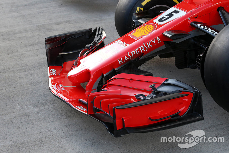 Ferrari SF71H alerón delantero