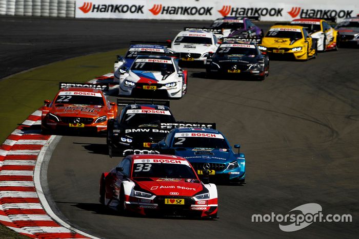 René Rast, Audi Sport Team Rosberg, Audi RS 5 DTM leads