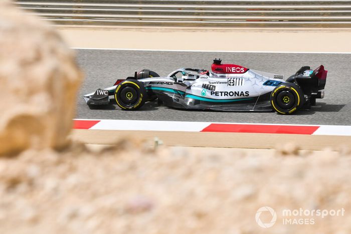 George Russell, Mercedes W13

