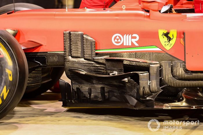 Detalle de la carrocería del Ferrari SF1000
