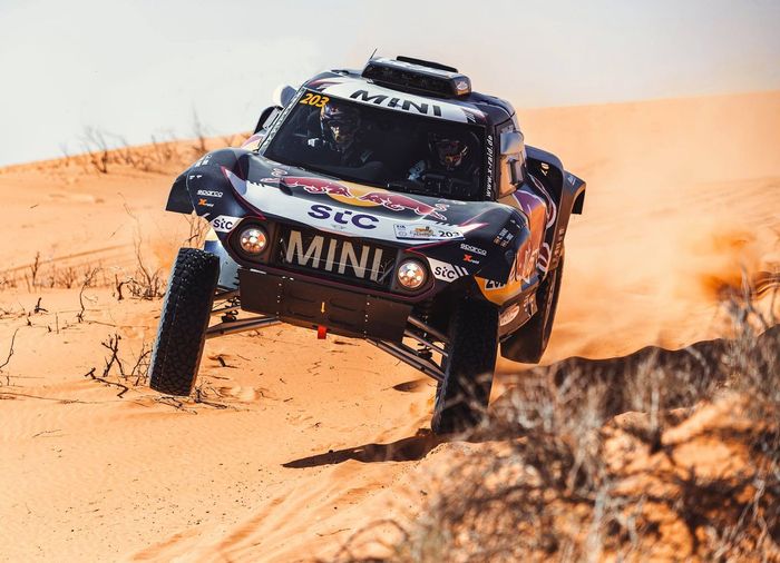 Carlos Sainz, Lucas Cruz, Mini John Cooper Works Buggy
