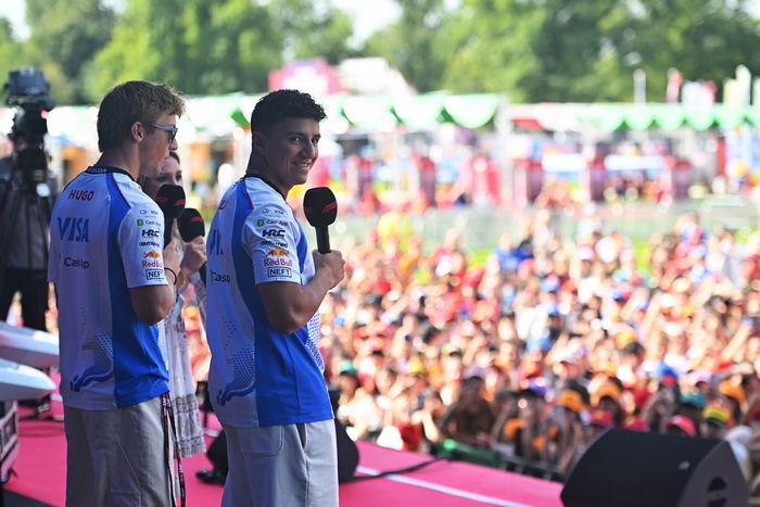 Liam Lawson, Racing Bulls Team, Isack Hadjar, Racing Bulls Team
