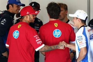 Isack Hadjar, Racing Bulls, Lewis Hamilton, Ferrari