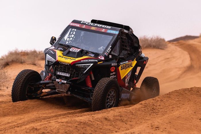 #415 Sébastien Loeb Racing - Bardahl Team Polaris: Xavier De Soultrait, Martin Bonnet