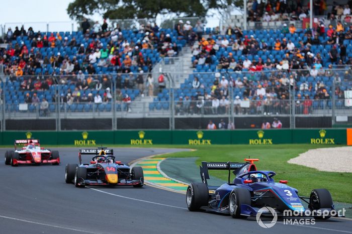 Zak O'Sullivan, Prema Racing y Sebastian Montoya, Hitech Pulse-Eight 