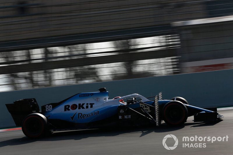 Robert Kubica, Williams FW42 with aero sensors