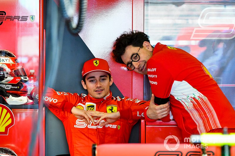 Шарль Леклер, Ferrari, руководитель Ferrari Маттиа Бинотто