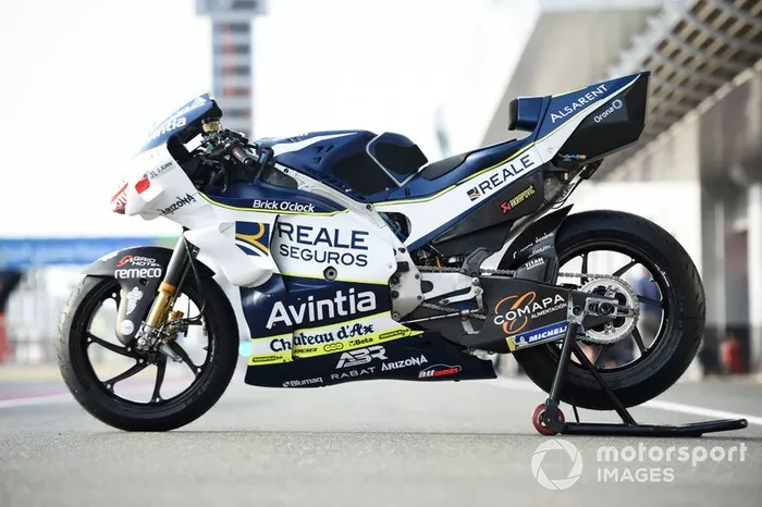 La moto del Avintia Ducati