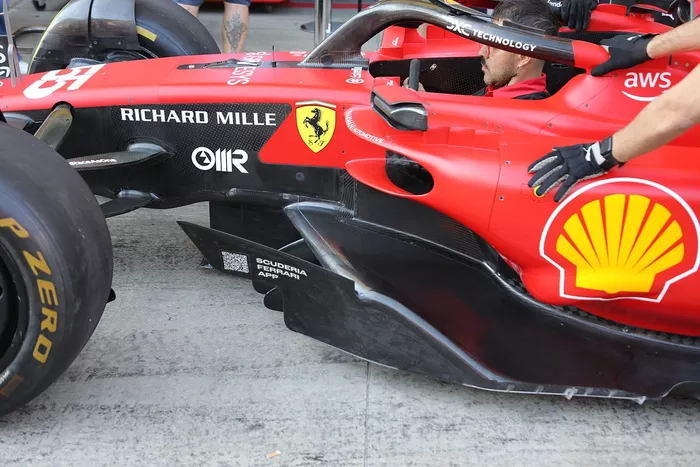 Ferrari SF-23 detalles técnicos 