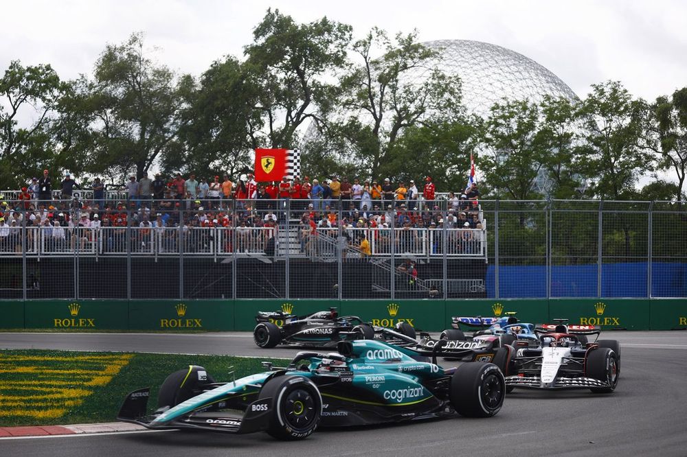 Lance Stroll, Aston Martin AMR23, Nyck de Vries, AlphaTauri AT04