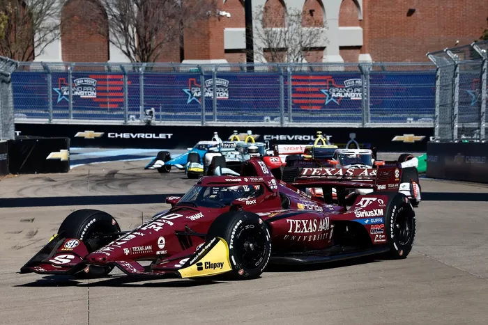 Felix Rosenqvist, Meyer Shank with Curb-Agajanian