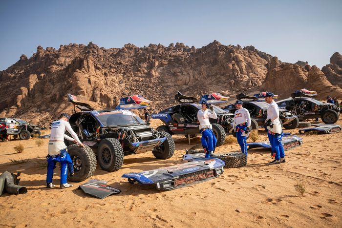 Ford M-Sport team area