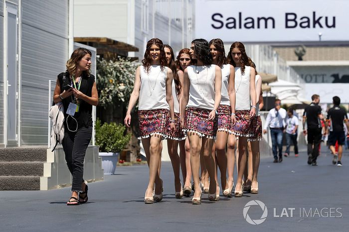 Chicas de la parrilla