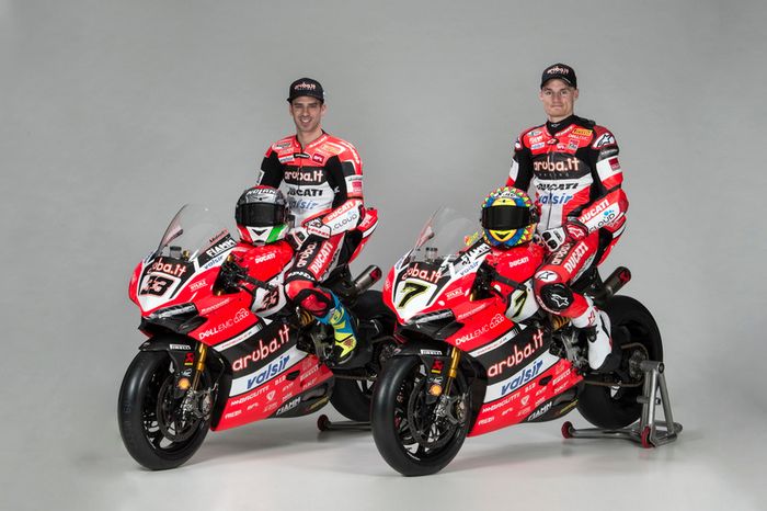 Marco Melandri y Chaz Davies, Ducati Team