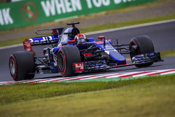 Pierre Gasly, Scuderia Toro Rosso STR12 nat Formula One World Championship, Rd16, Japanese Grand Prix, Qualifying, Suzuka, Japan, Saturday 7 October 2017.