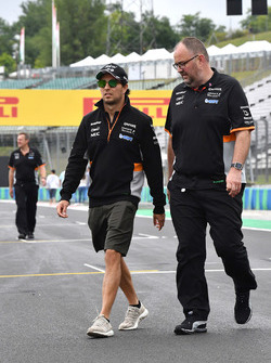 Sergio Pérez, Force India camina en la pista