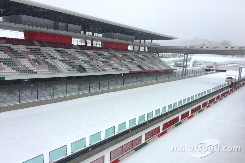 Autodromo del Mugello im Schnee