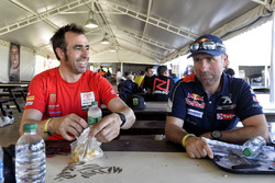 Nani Roma, Overdrive Racing Toyota, Stéphane Peterhansel, Peugeot Sport