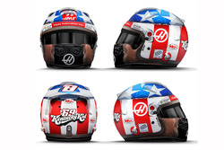 Helm von Romain Grosjean als Hommage an Nicky Hayden