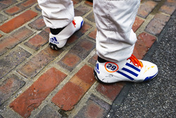 Fernando Alonso, Andretti Autosport Honda on the yard of bricks