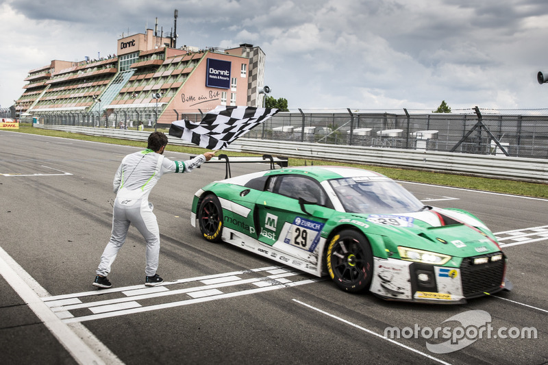 1. #29 Audi Sport Team Land-Motorsport, Audi R8 LMS: Christopher Mies, Connor De Phillippi, Markus W