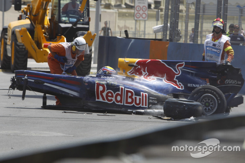 2010 - Fuerte accidente con Kovalainen