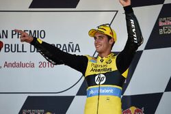 Podium: tercero, Alex Rins, Paginas Amarillas HP 40