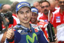 Third place Jorge Lorenzo, Yamaha Factory Racing