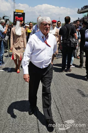 Bernie Ecclestone, en la parrilla