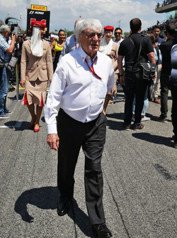 Bernie Ecclestone, en la parrilla