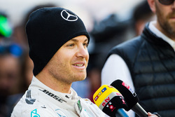Nico Rosberg, Mercedes AMG F1 con i giornalisti
