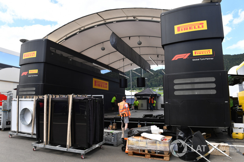 Motorhome Pirelli in costruzione