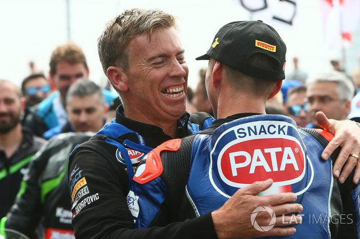 Paul Denning, ganador Michael van der Mark, Pata Yamaha