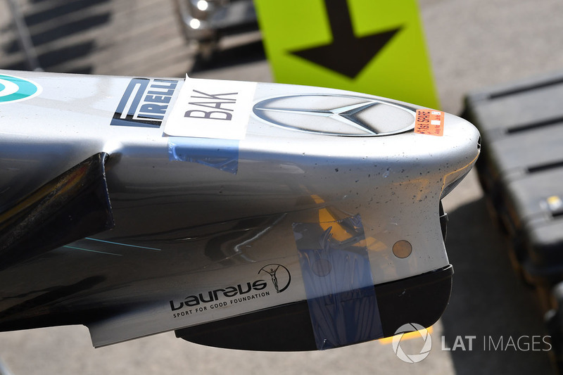 Mercedes-AMG F1 W09 EQ Power nose detail