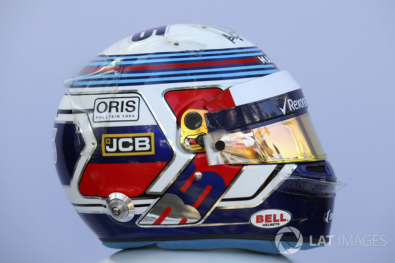 Sergey Sirotkin, Williams helmet