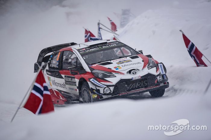 Ott Tanak, Martin Järveoja, Toyota Yaris WRC, Toyota Gazoo Racing