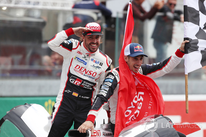 #8 Toyota Gazoo Racing Toyota TS050: Sébastien Buemi, Kazuki Nakajima, Fernando Alonso
